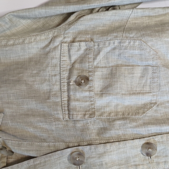 Tommy Bahama Linen safari jacket.  Linen safari jacket by Tommy Bahama. Sz XS - Picture 4 of 8